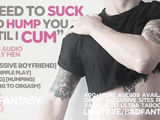 Boyfriend Soothes Himself With Your Emotional-Support Nipples After a Bad Dream [M4M] [Yielding Speaker] [Erotic Roleplay Homosexual ASMR Audio] [Humping]