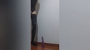 Femboy playing faster with dildo ;3