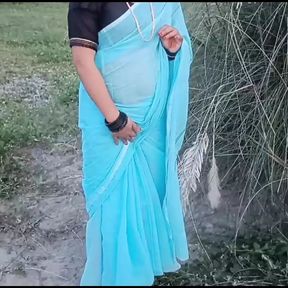 The neighbor had fucked with Bhabhi. Summoned from the flower garden.