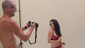 behind the scenes, maya and luca adventure with trans kendall.