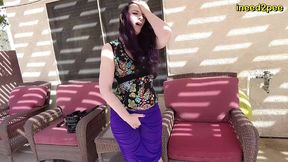 pornstar caroline pierce pissing panties and blue skirt