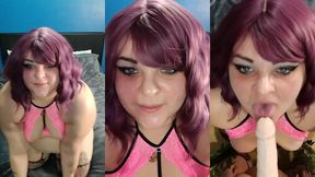 new video >tu aimes les pipes bien degoulinante de baves ? huuuum...