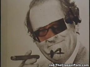 retro hairy armpits at police station