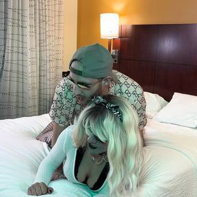 Rapper Fucks Sexy Blonde Trans Babe