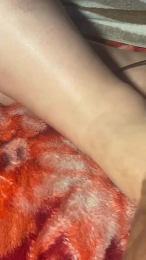 British Mature blonde next door neighbour handles BBC. Nasty sex in the evening.   Clip 2