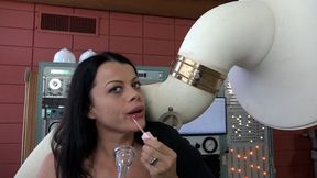 Nadia Tests Lipstick for Playing the Sousaphone (MP4 - 1080p)