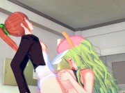 Maid Dragon FUTA Kobayashi Gets Her Cock Milked by Lucoa