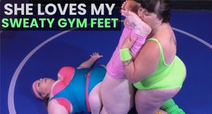 Worshiping Her Smelly Feet: Gym Edition ft. Veronica Vixen