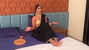 Desi Makan Malkin Seduces Her Naughty Teenage 18+ Servant For The Hardcore Sex Malkin Want Sex 41 Min