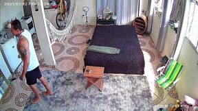 camera caseira fragra minha mulher depilando a buceta