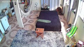 camera caseira fragra minha mulher depilando a buceta