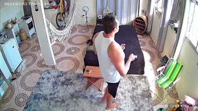 camera caseira fragra minha mulher depilando a buceta