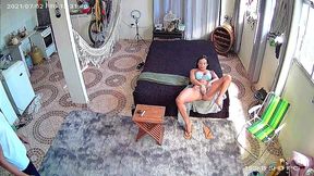 camera caseira fragra minha mulher depilando a buceta
