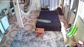 camera caseira fragra minha mulher depilando a buceta