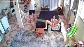 camera caseira fragra minha mulher depilando a buceta