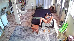camera caseira fragra minha mulher depilando a buceta