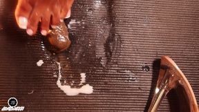 Lola Black XXX Ebony Feet In High Heels