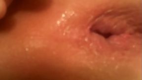 After the Lovin'_: Playing with Cum in My Ass