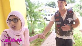 MIA KHALIFA - Mia Khalifa And Her Stepmom Julianna Vega Take Turns Sucking Her Boyfriend's Cock