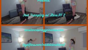 Foot Trampling with Lane Part 2 wmv