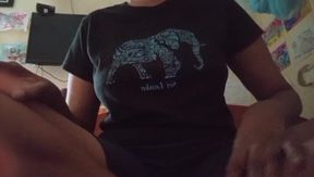 Chubby Curvy Vikkyy Riding on Dildo in the Bathroom Wet Pussy and Juicy Boobs