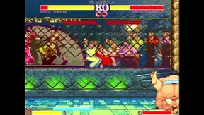 Fierce Yaoi Clash: Street Fighters Burning Passion Explodes – MUGENr18