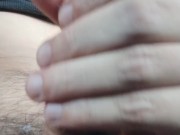 Risky cum in public 🥵