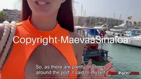 Maeva Sinaloa  A Guy Fucks Me Bareback In A Fitting Room In Ibiza