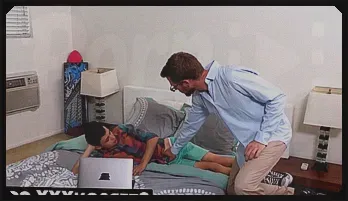 Stepson's Secret Pleasure with Daddy