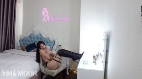 uncensored vinamoon lingerie try on haul