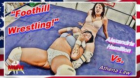 Wrestling Foothills!