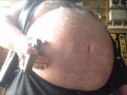 oiled up biker