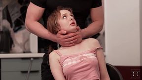 Stepdaughter didn'_t want to study, so I grounded her with my huge cock