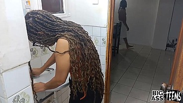 MY STEPFATHER FUCKS ME IN THE BATHROOM SEX WITH STEPFATHER