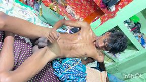 Desi village boy masterbation in a room