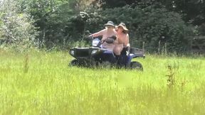 Raw, rambunctious cougars flaunting saggy tushes on off-road thrills