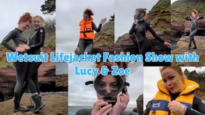 Wetsuit Lifejacket Fashion Show with Lucy & Zoe - AVI