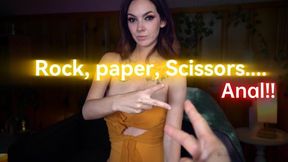 Rock, Paper, Scissors... Anal – He Lost Twice, First Time Pegged
