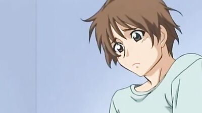 Big-titted anime babe with massive boobs gets naughty with boyfriend in steamy hentai sex