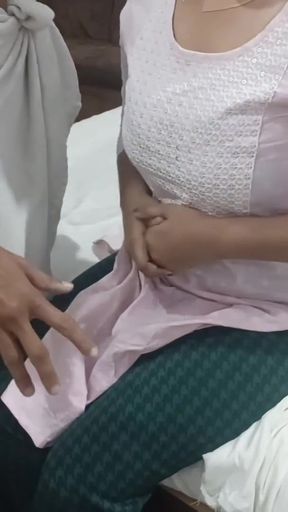 Key moment from "Super HOTEL HOUSEKEEPING! Latin girl with a big Gand, Sehelyaa by the guest For Extra Tip"