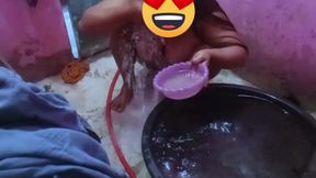 My Stepmom Always Films Herself in the Shower to Show off Her Big Firm