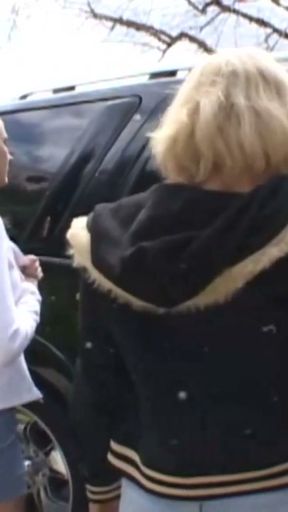 2 Teeny Vs 2 Big Cock   Clip 1