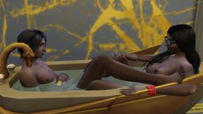 Indian step Son bursts into the bathroom over his mom while she takes a bath