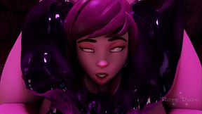 Mei has the opportunity to study an unknown life form and even create bounds with it (4K, no audio)