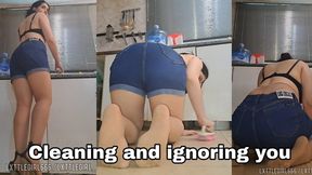 Cleaning and ignoring you