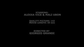 Dap and Squirt, Alexxa Vice &amp_ Mali Ubon, Anal Fisting, DAP, DP, Gapes, ButtRose, Squirt Drink, Creampie Swallow GIO2018