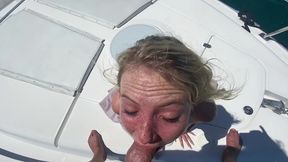 youn hot teen dixie lynn gives dee-throat and tight pussy to original milf hunter on boat