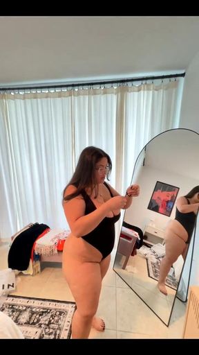 Thick Curvy Girl - Try on Haul (vacation Edition)