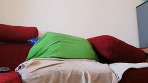 Anal Play with DIY Dildo. Cumming Hard