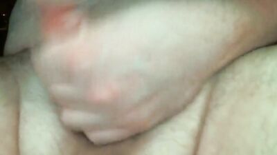 Naughty bear is playing with his willy in front of the camera